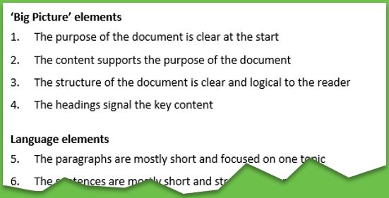 Plain-Language-Standard-image-with-border Reaching a plain language standard helps you reach your audience